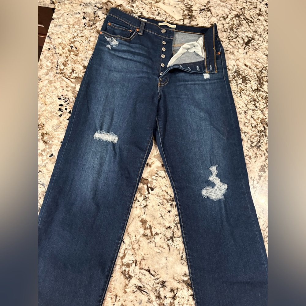 Levi’s Ribcage Straight Ankle